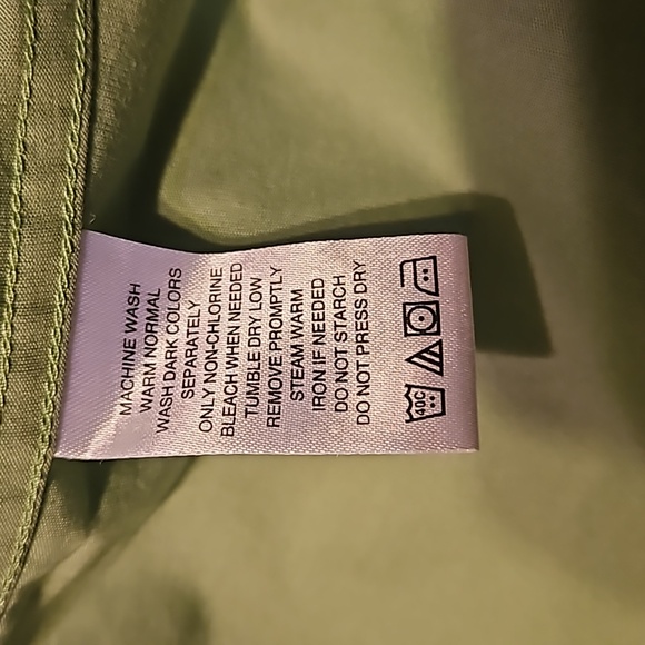 Lady Hathaway Blouse Button Down 3/4 Sleeve Size M - Picture 4 of 4